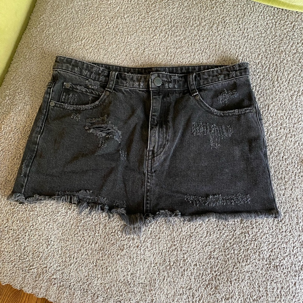 Free people Jean skirt